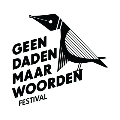Logo Geen Daden Maar Woorden Festival - Passionate Bulkboek